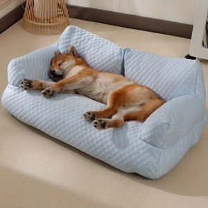 Breathable Ice Silk Pet Sofa Bed for Cats